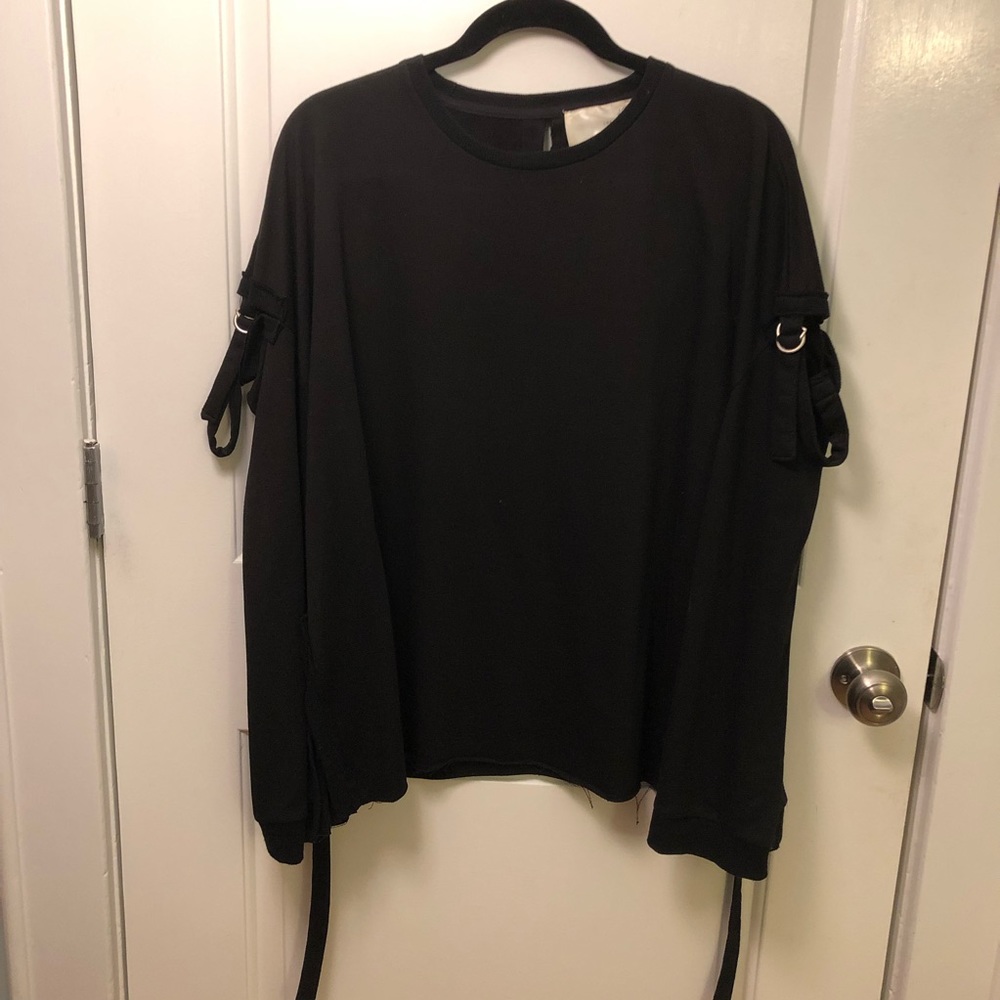 Black Long Sleeve Top